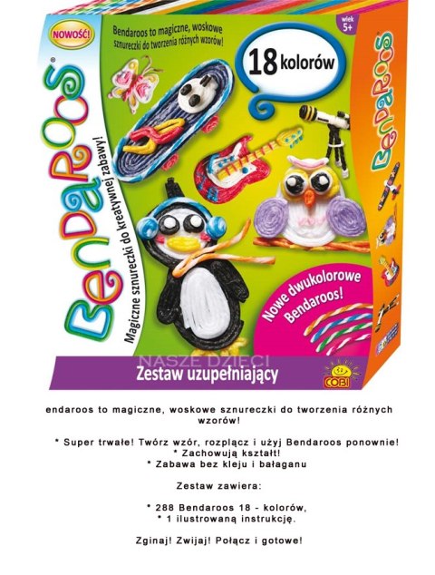 BENDAROOS 99103 PIANKOLINA ZESTAW NOWOSC BENDAROOS