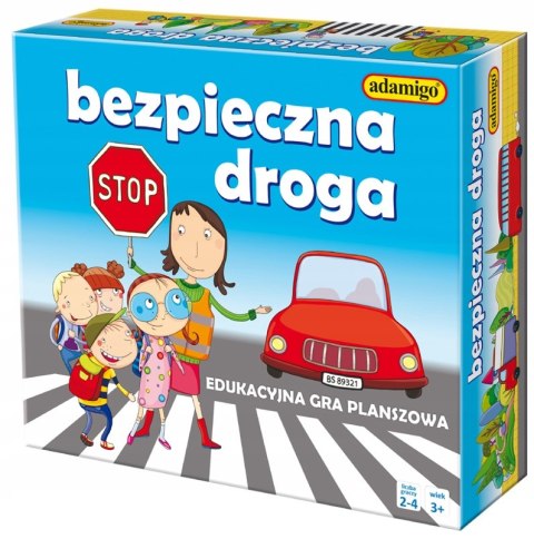 Bezpieczna droga - gra edukacyjna 06960 ADAMIGO