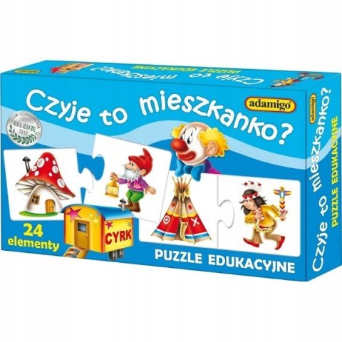 Czyje to mieszkanko? - puzzle 06656 ADAMIGO