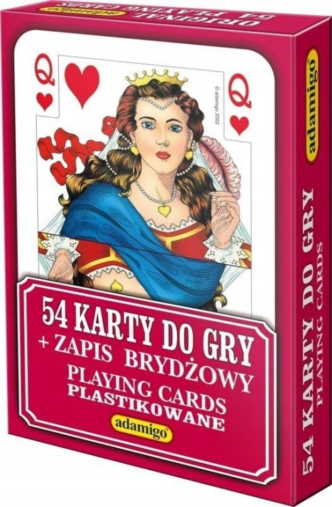 Karty do gry Adamigo - 54 04577 ADAMIGO
