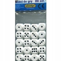 Kości do gry 20 szt. 06403 ADAMIGO