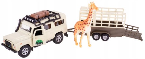 Land Rover z przyczepą i żyrafą 521723 HIPO
