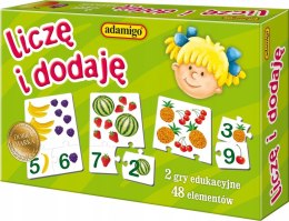Liczę i dodaję - układanka edukacyjna 06748 ADAMIGO