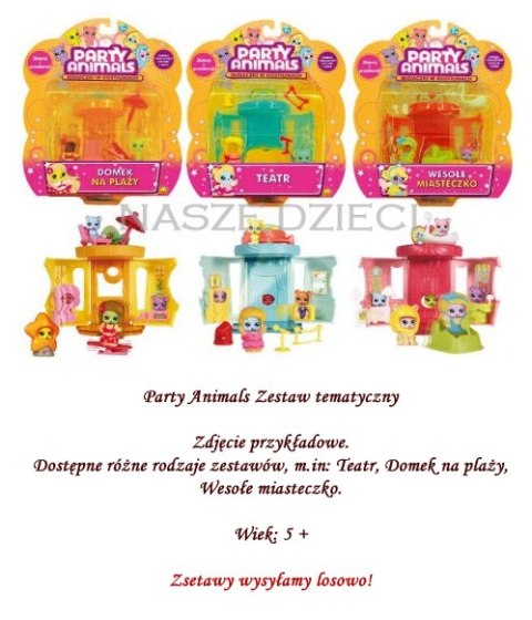 PARTY ANIMALS 90599 ZESTAW TEMATYCZNY PARTY ANIMALS