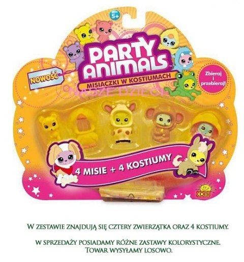 PARTY ANIMALS 90728 CZTEROPAK NOWOSC PARTY ANIMALS
