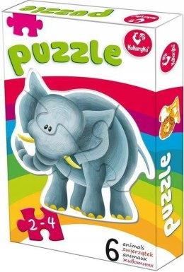 Pierwsze puzzle - zwierzątka 2 60314 ADAMIGO