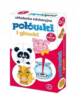 Połówki i główki - układanka 60352 ADAMIGO