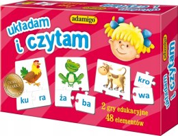 Układam i czytam - ukł.edukacyjna 06618 ADAMIGO