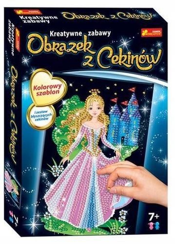 Cekinowy obrazek. Królewna 22126 RANOK-CREATIVE