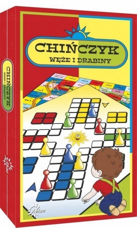 Gra Chińczyk-Węże i drabiny AB 72670 ABINO