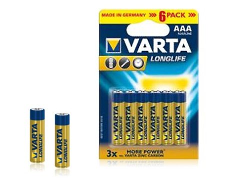 BAT0241 Bateria alkaliczna VARTA LR03 LONGLIFE 6szt./bl. VARTA