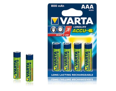BAT0255 Akumulator VARTA AAA 800mAh 4szt./bl. VARTA