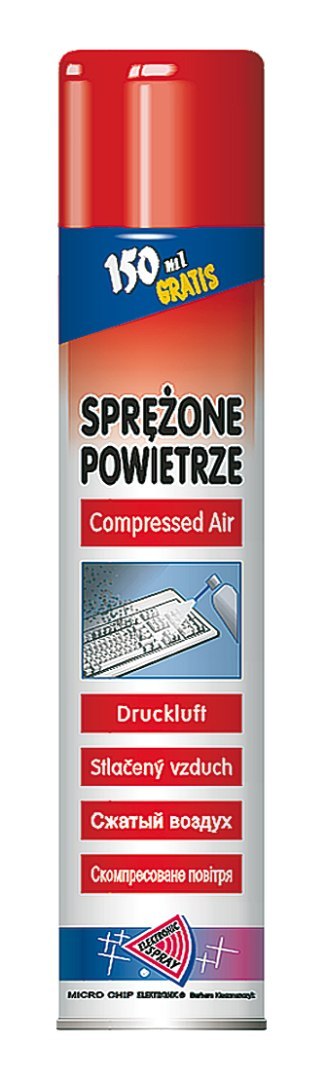 CHE0106-800P Sprężone powietrze 800ml.-palne MICROCHIP MICRO