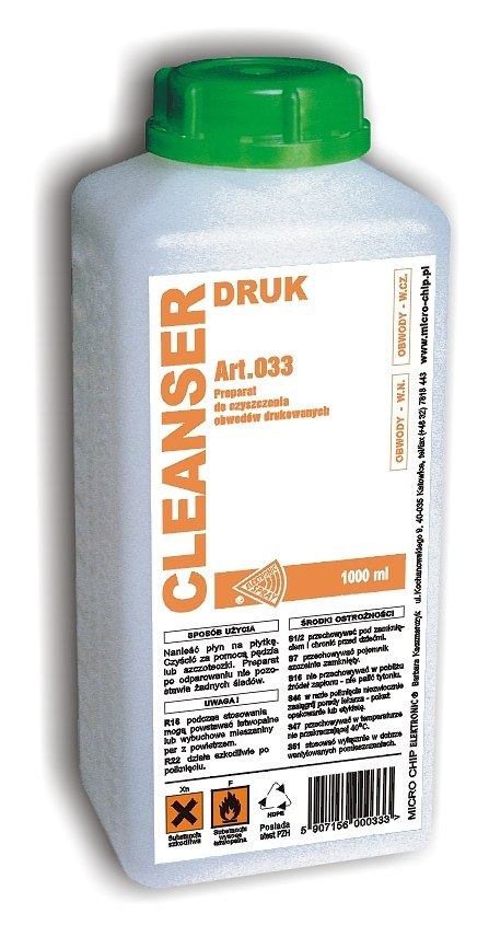 CHE1491 Cleanser Druk 1l. MICROCHIP MICRO