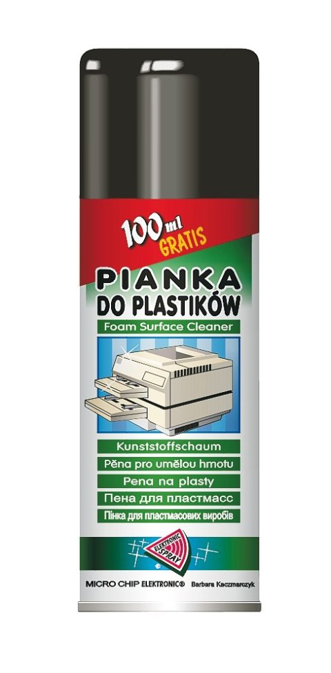 CHE1516 Pianka do plastiku 400ml. MICROCHIP MICRO