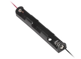GNI0064 Koszyk na baterie 2xAAA podłużny PRC