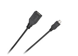 KPO3966-0.2 Kabel USB - micro USB gniazdo-wtyk 0.2m Standard NN
