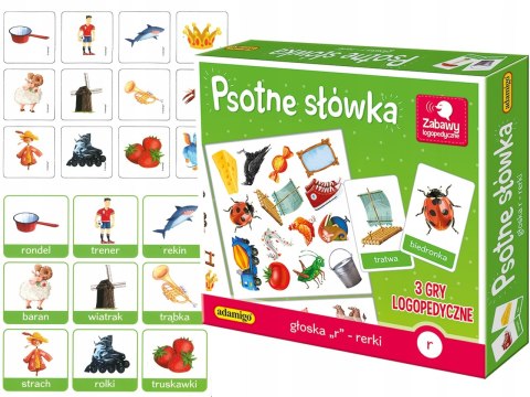 Psotne słówka - głoska R - Rerki 07400 ADAMIGO