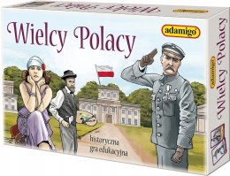 Wielcy Polacy - gra edukacyjna 07325 ADAMIGO