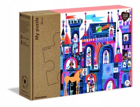 !!! CLE Moje puzzle-zamek eko 50164. CLEMENTONI