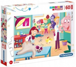 CLE puzzle 60 maxi To the Vet 26446 CLEMENTONI