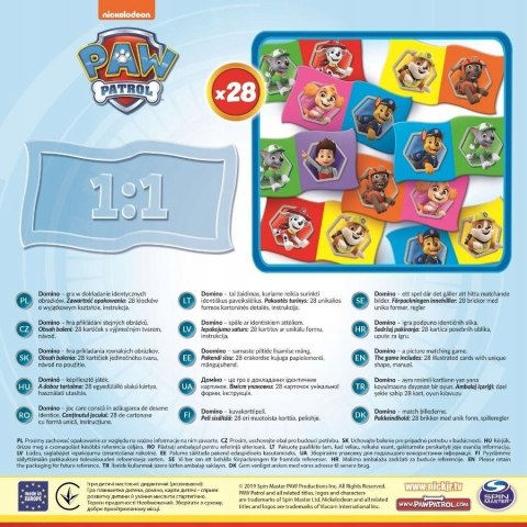 Gra domino PAW PATROL 01895 TREFL