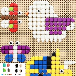 MASTERKIDZ Geometryczne Elementy Tablic 256 szt MASTERKIDZ