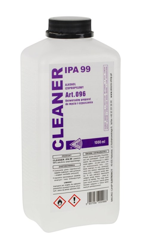CHE1631 Cleanser IPA 99 1l. MICROCHIP MICRO