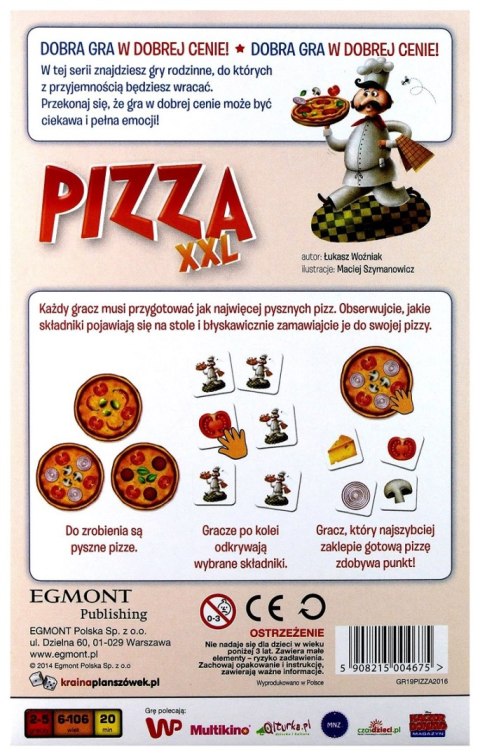 Gra Pizza XXL 04675 EGMONT