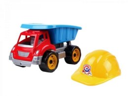 Wywrotka+kask Maluch-Budowlaniec1 TEH3961 03961. INTELKOM