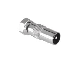 ZLA0602 Złącze wtyk TV - wtyk F CU OEM