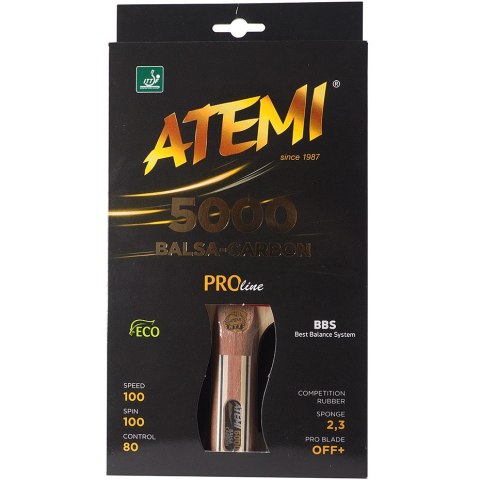 ND05_R2616 Rakietka do ping ponga New Atemi 5000 Pro concave ATEMI