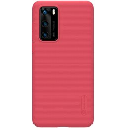 ND38_P40-96285 Nillkin Super Frosted Shield - Etui Huawei P40 (Bright Red) BRIGHT