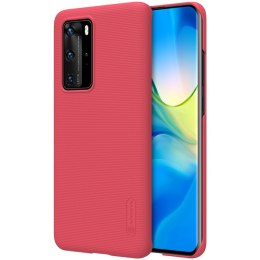 ND38_P40P-96322 Nillkin Super Frosted Shield - Etui Huawei P40 Pro (Bright Red) BRIGHT