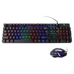 ND32_K800H K800H KLAWIATURA LED+ MYSZ GAMINGOWA KLUDI