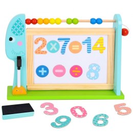 TOOKY TOY Edukacyjna Tablica Na Biurko + 18 magnetycznych elementów TOOKY
