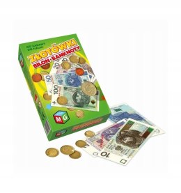 Złotówki bilon-banknoty-do zabawy do nauki 00297 MULTIGRA