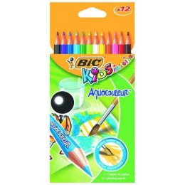 ND39_193357 KREDKI OLO 12KOL/180 BC KIDS AQUACOULEUR PUD BIC