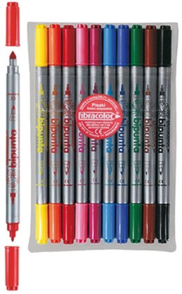 ND39_21235 PISAKI 2STR 10KOL ZMYWAL FCOL ETUI PLAST FIBRACOLOR