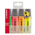 ND39_89870 ZAKRESLACZ 4KOL MIX STAB BOSS 70/4 ETUI STABILO