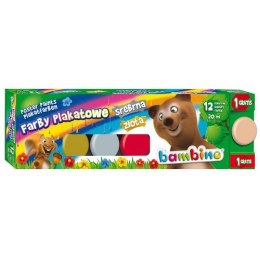ND39_286462 FARBY PLAK 12KOL 20ML ZLO SRE FO BAMBINO PUD BAMBINO