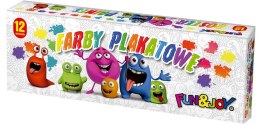 ND39_289652 FARBY PLAK 12KOL 20ML FUN&JOY 220262 PUD TITANUM