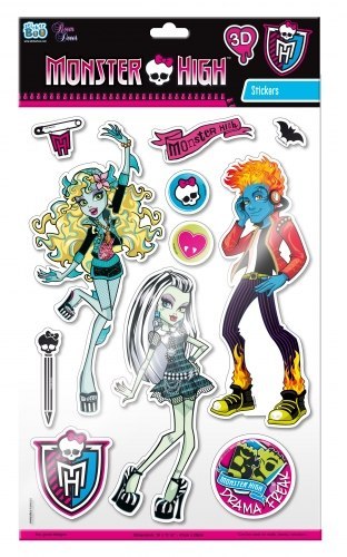 ND39_301091 W I DEKORACJA SCIEN 3D MH DECLIC301 B/C 6/48 STICKER