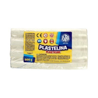 ND39_399491 PLASTELINA 0.5KG BIA AST FOL ASTRA