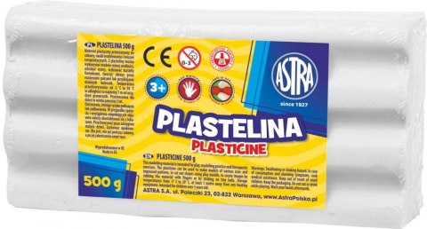 ND39_399491 PLASTELINA 0.5KG BIA AST FOL ASTRA
