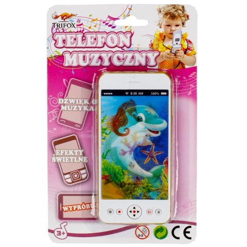 ND39_420620 -TELEFON KOMORK B/O 14X22 PLX MUZYCZ 382380 B/C PISAREK
