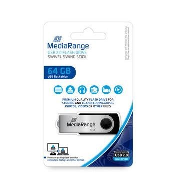 ND39_474705 PAMIEC 64GB USB 2.0 MEDIARANGE MR912 WB MEDIARANGE