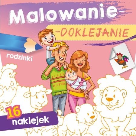 Malowanie Doklejanie Rodzinki 58.11.13.0 59956 SKRZAT