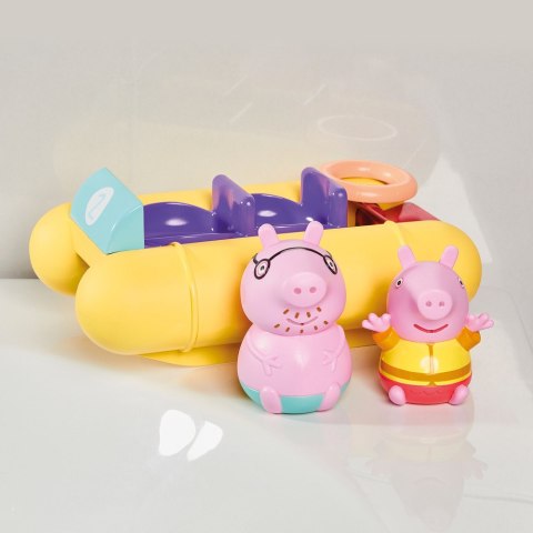 TOMY Świnka Peppa pływający ponton+fig. E73107 /6 ŚWINKA