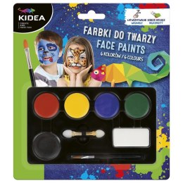 ND39_436422 FARBY DO TWARZY 6KOL DERF KIDEA B/C DERFORM